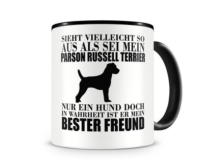 Tasse mit dem Motiv Parson Russell Terrier mein bester Freund