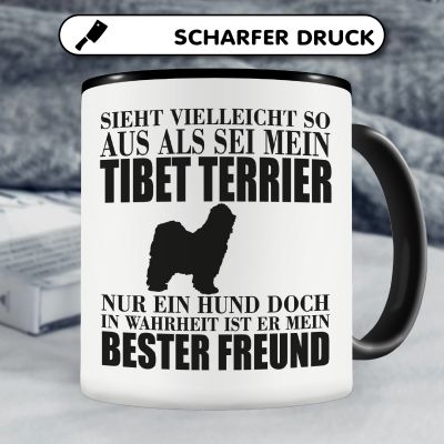 Tasse mit dem Motiv Tibet Terrier mein bester Freund - Ansicht 5