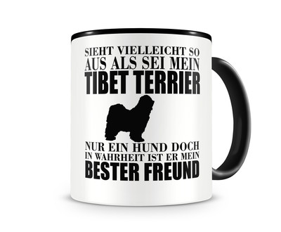 Tasse mit dem Motiv Tibet Terrier mein bester Freund