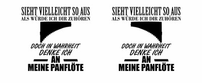 Tasse mit dem Motiv Ich denke an meine Panflte - Ansicht 2
