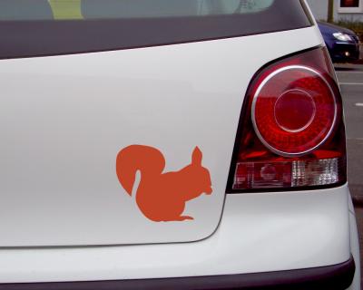 Eichhrnchen als Aufkleber