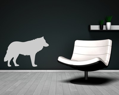 Wolf Wandtattoo - Ansicht 2