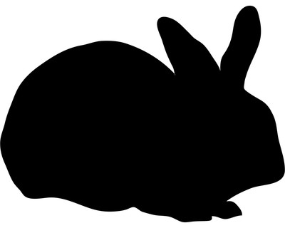 Hase Wandtattoo - Ansicht 1