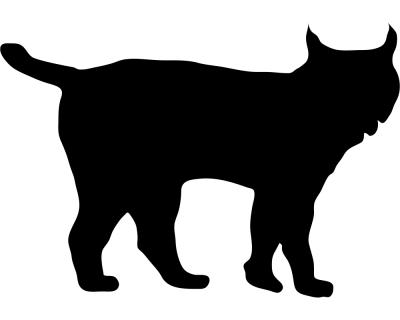 Luchs als Aufkleber - Ansicht 1