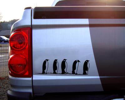 Pinguine als Aufkleber - Ansicht 2