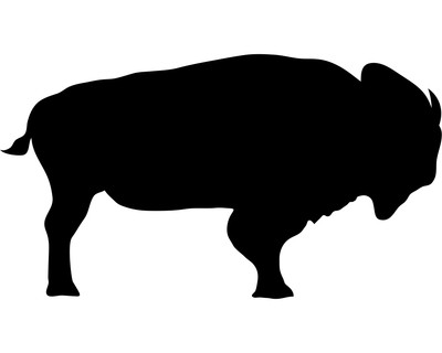 Bison Wandtattoo