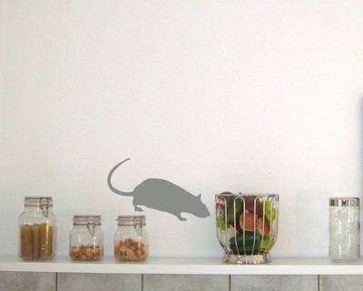 Ratte Wandtattoo - Ansicht 2