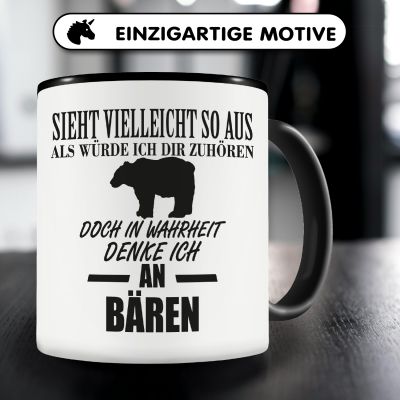 Tasse mit dem Motiv Ich denke an B�ren - Ansicht 3