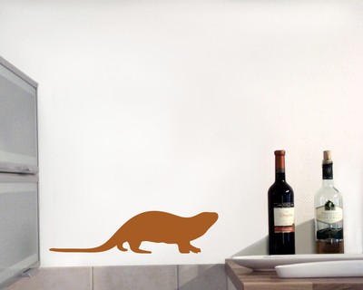 Otter Wandtattoo - Ansicht 3