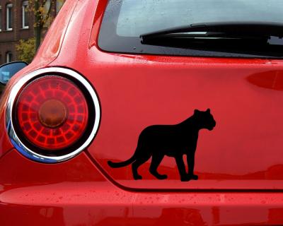 Panther als Aufkleber