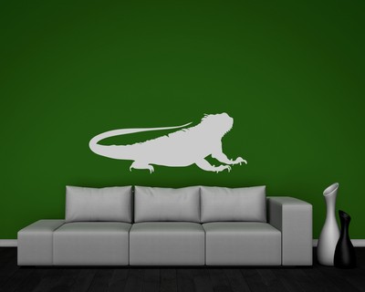 Leguan Wandtattoo - Ansicht 3