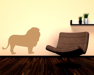 Lwe Wandtattoo - Ansicht 2