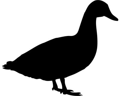 Ente als Aufkleber - Ansicht 1