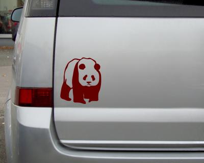 Panda als Aufkleber - Ansicht 3