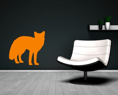 Fuchs Wandtattoo - Ansicht 2