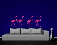 Flamingos Wandtattoo