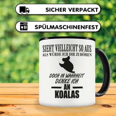 Tasse mit dem Motiv Ich denke an Koalas - Ansicht 4