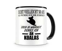 Tassen mit Tieren Tasse Modellnummer  schwarz/schwarz