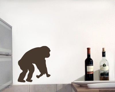 Affe Wandtattoo - Ansicht 2