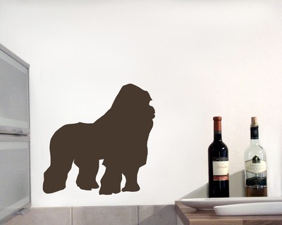 Gorilla Wandtattoo - Ansicht 2