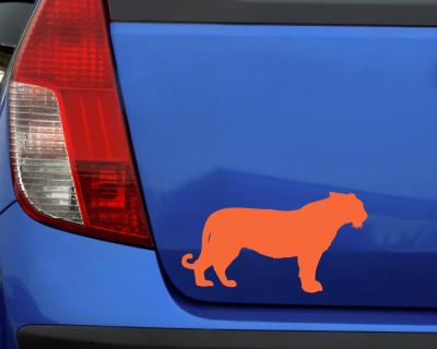 Tiger als Aufkleber
