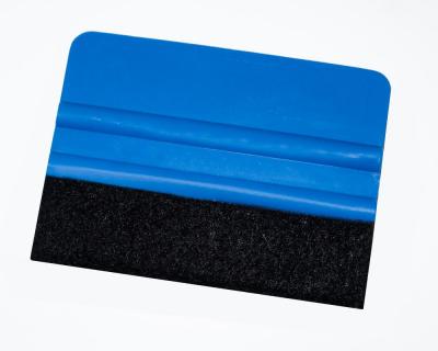 Filzrakel blau