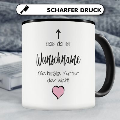 Tasse mit dem Motiv Die beste Mutter der Welt - Ansicht 5