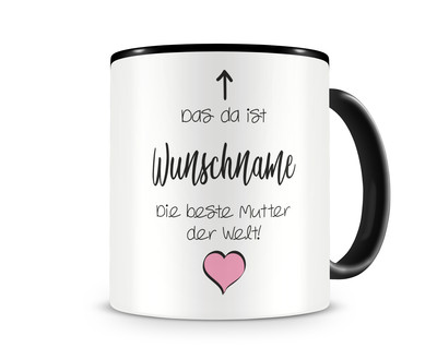 Tasse mit dem Motiv Die beste Mutter der Welt - Ansicht 1