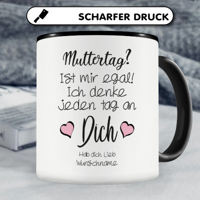 Tasse mit dem Motiv Muttertag? Ist mir egal - Ansicht 5