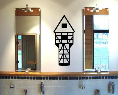 Bgeleisenhaus Hattingen Wandtattoo - Ansicht 2