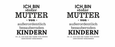 Tasse mit dem Motiv Ich bin stolze Mutter von Kindern - Ansicht 2