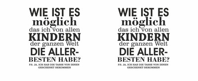 Tasse mit dem Motiv Von allen Kinder die besten - Ansicht 2