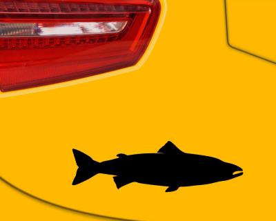 Lachs Aufkleber - Ansicht 2