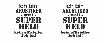 Tasse mit dem Motiv Ich bin Akustiker - Ansicht 2