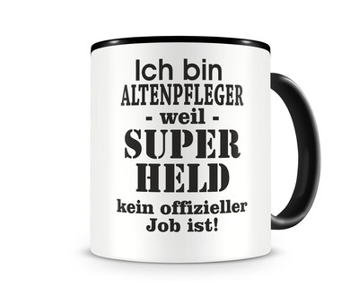 Tasse mit dem Motiv Ich bin Altenpfleger