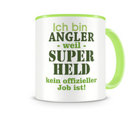 Tasse mit dem Motiv Ich bin Angler Tasse Modellnummer  grn 902/grn 902