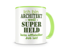 Tasse mit dem Motiv Ich bin Architekt Tasse Modellnummer  grn 902/grn 902