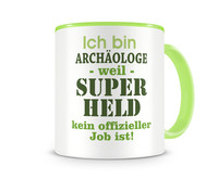 Tasse mit dem Motiv Ich bin Archologe Tasse Modellnummer  grn 902/grn 902