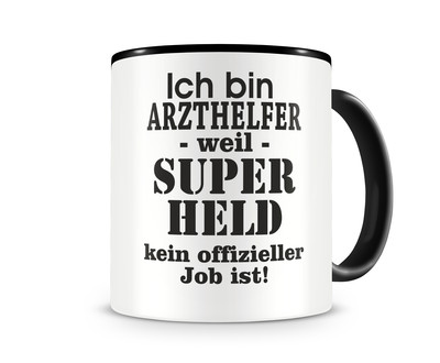 Tasse mit dem Motiv Ich bin Arzthelfer