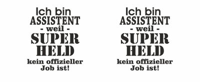 Tasse mit dem Motiv Ich bin Assistent - Ansicht 2