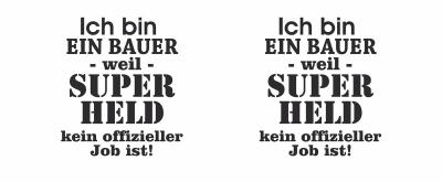 Tasse mit dem Motiv Ich bin ein Bauer - Ansicht 2