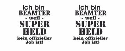 Tasse mit dem Motiv Ich bin Beamter - Ansicht 2