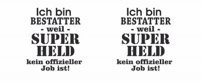 Tasse mit dem Motiv Ich bin Bestatter - Ansicht 2
