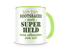 Tasse mit dem Motiv Ich bin Bootsbauer Tasse Modellnummer  grn 902/grn 902