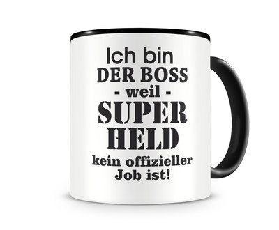 Tasse mit dem Motiv Ich bin der Boss