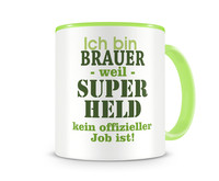 Tasse mit dem Motiv Ich bin Brauer Tasse Modellnummer  grn 902/grn 902