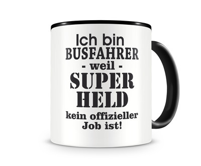 Tasse mit dem Motiv Ich bin Busfahrer