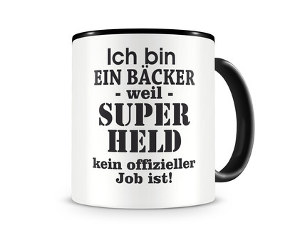 Tasse mit dem Motiv Ich bin ein Bcker