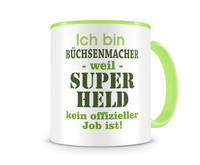 Tasse mit dem Motiv Ich bin Bchsenmacher Tasse Modellnummer  grn 902/grn 902