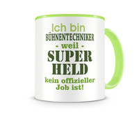 Tasse mit dem Motiv Ich bin Bhnentechniker Tasse Modellnummer  grn 902/grn 902
